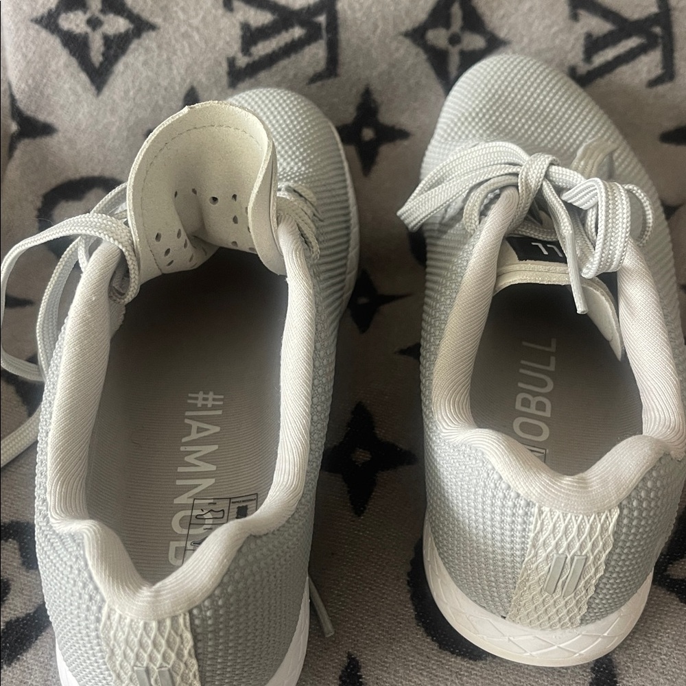 NOBULL Light Gray Knit Trainer Sneakers - Picture 9 of 10